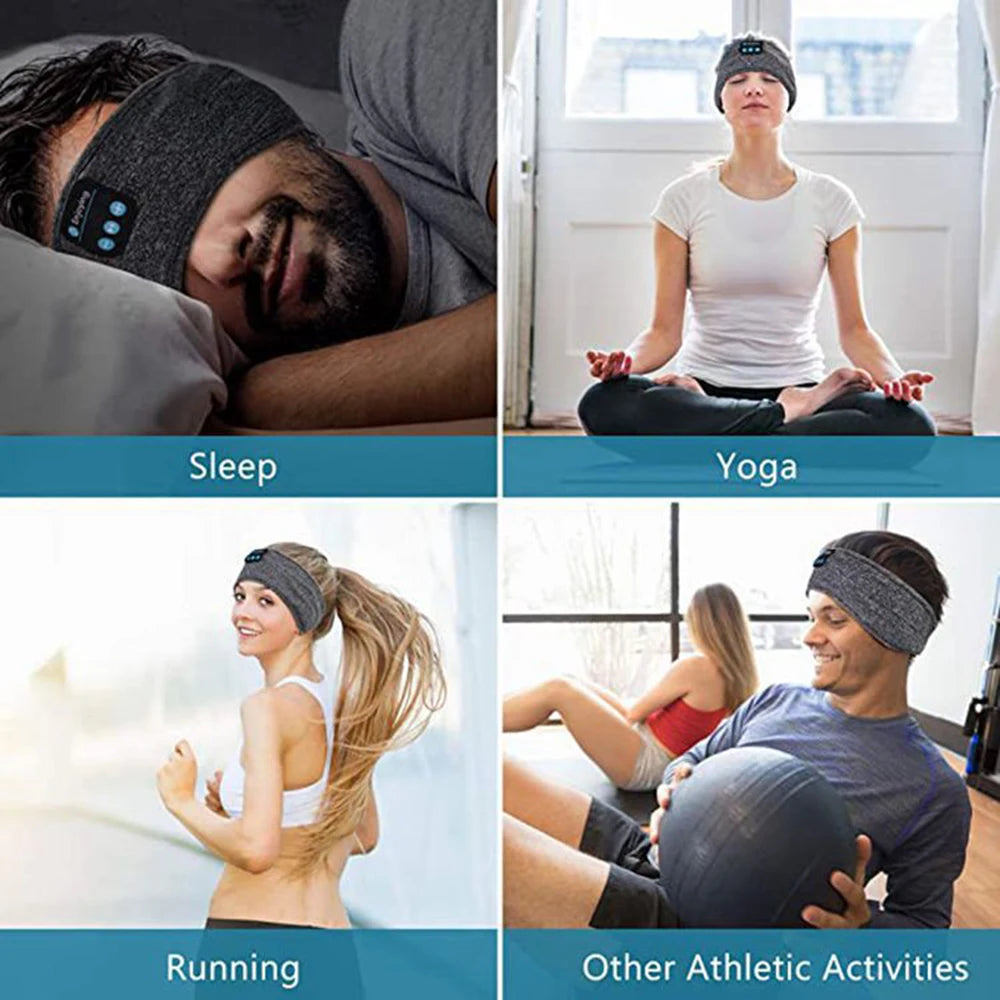 Bluetooth Music Sleep Eye Mask Headband Bluetooth Sports Headband Call Headband Yoga Headband